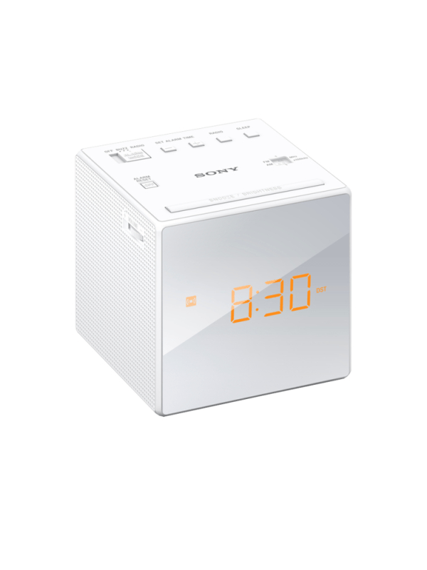 SONY radioura ICFC1W.CED bela
