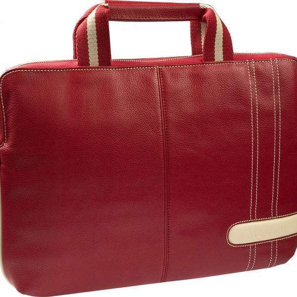 KRUSELL torba za prenosnik GAIA Slim 16'', rdeča