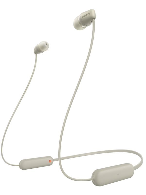 SONY BT slušalke WIC100C.CE7 sive