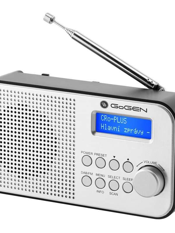 Gogen radio DAB+ DAB 300 srebrn GOGDAB300N