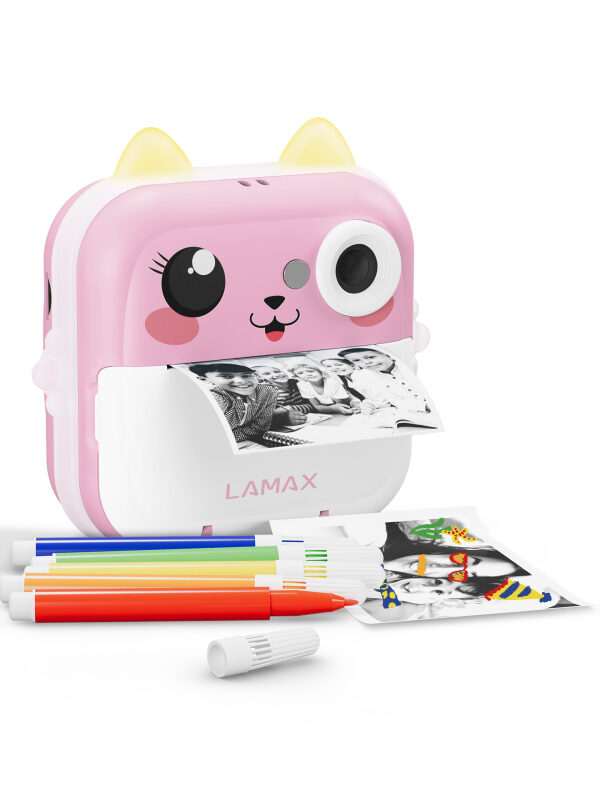 LAMAX InstaKid2 Plus roza otroška kamera