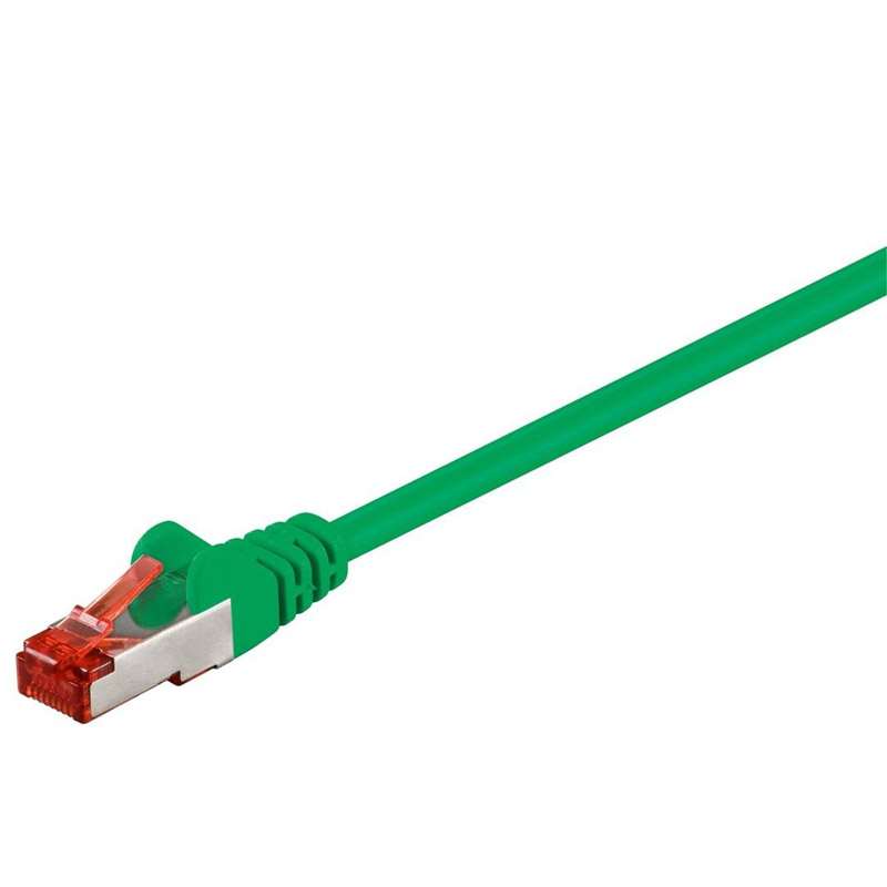 GOOBAY S/FTP (PiMF) CAT 6 patch 2m zelen mrežni povezovalni kabel
