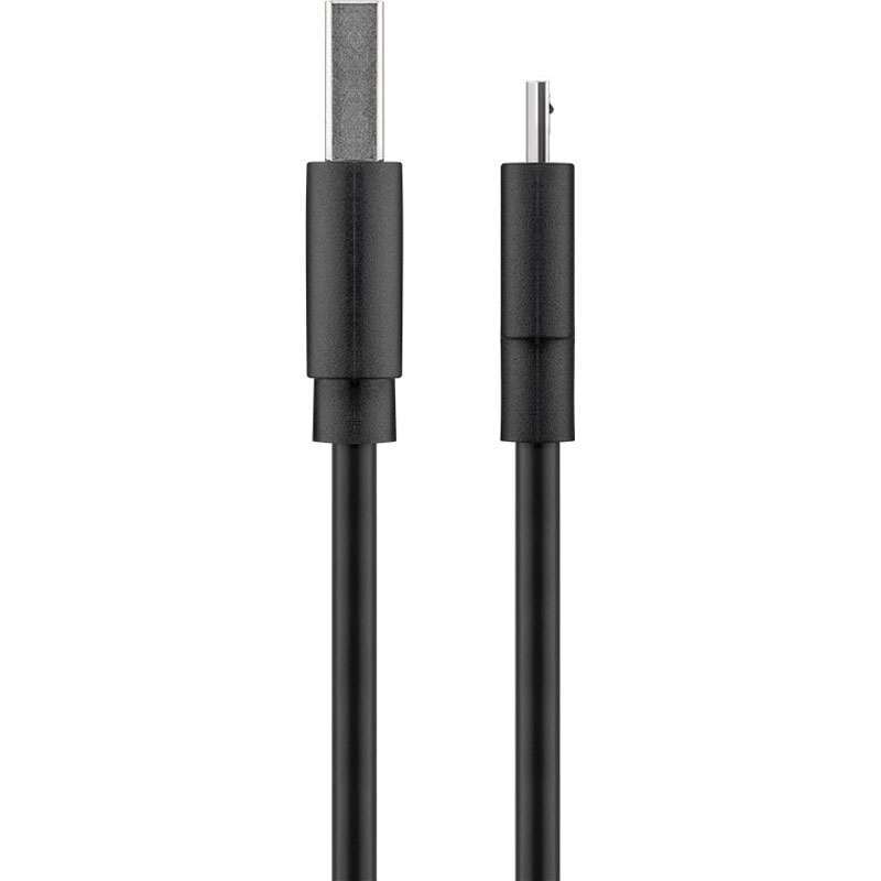 5m črn polnilni kabel