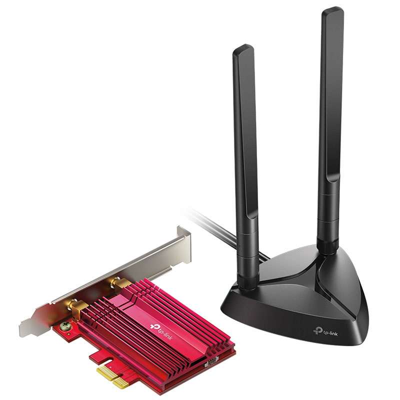 TP-LINK Archer TX3000E AX3000 Wi-Fi6 Bluetooth5.0 PCI express 2402Mbps(5GHz)+574Mbps(2