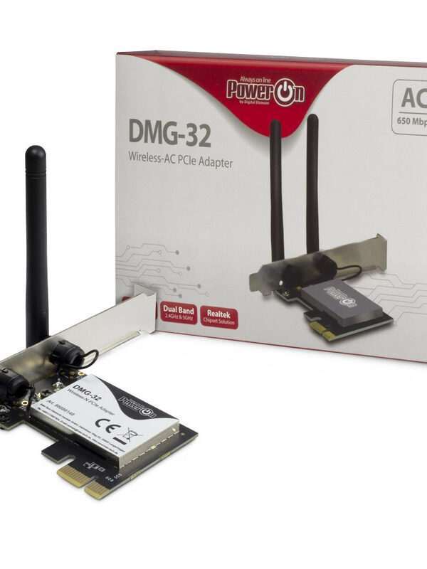 INTER-TECH DMG-32 AC650 WLAN PCI express Dual Band mrežna kartica