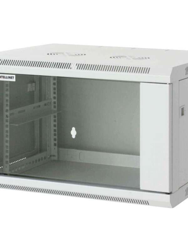 INTELLINET 19'' 15U siva zidna komunikacijska omara