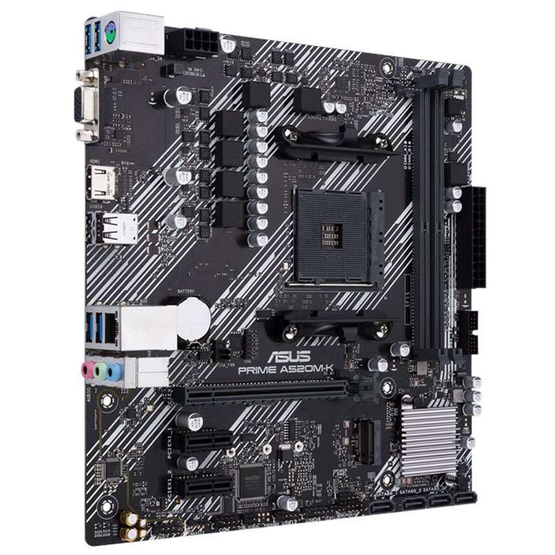 ASUS Prime A520M-K AM4 DDR4 USB 3.2 Gen1 mATX osnovna plošča