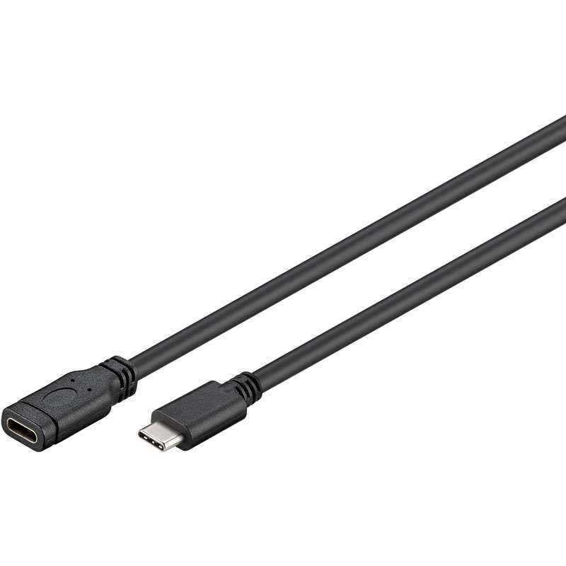 GOOBAY USB-C (Ž) USB-C (M) 1m podaljševalni kabel