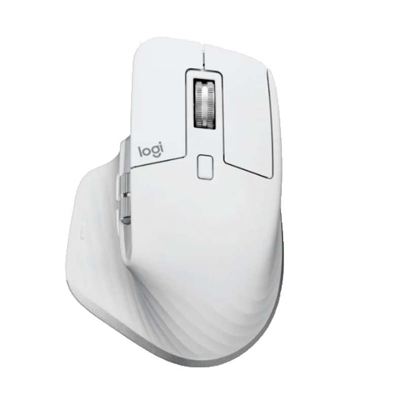 LOGITECH MX MASTER 3S brezžična bluetooth laser bela miška LOGITECH MX MASTER 3S brezžična bluetooth laser bela miška