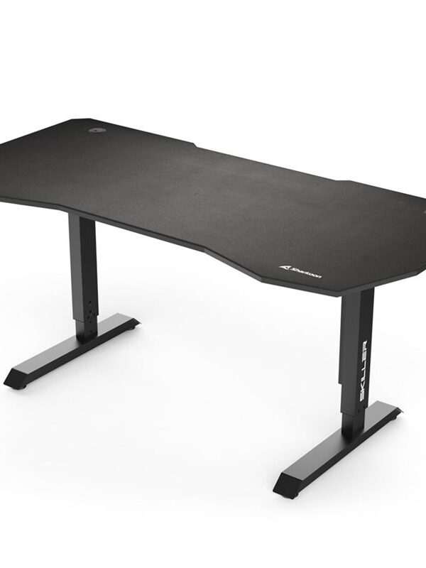 SHARKOON Skiller SGD20 180 x 85 cm črna gaming računalniška miza