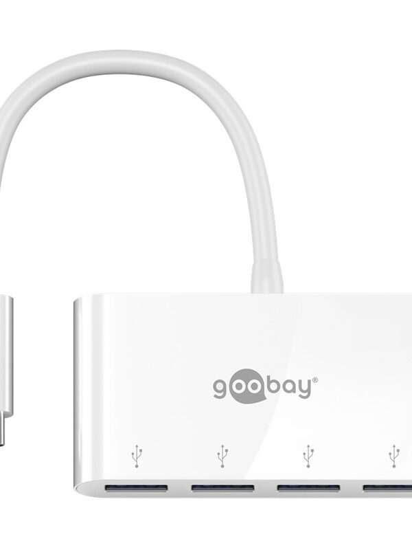 GOOBAY USB-C na 4x USB 3.0 A bel USB hub