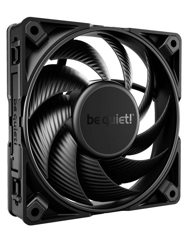 BE QUIET! Silent Wings PRO 4 (BL098) 120mm 4-pin PWM črn ventilator
