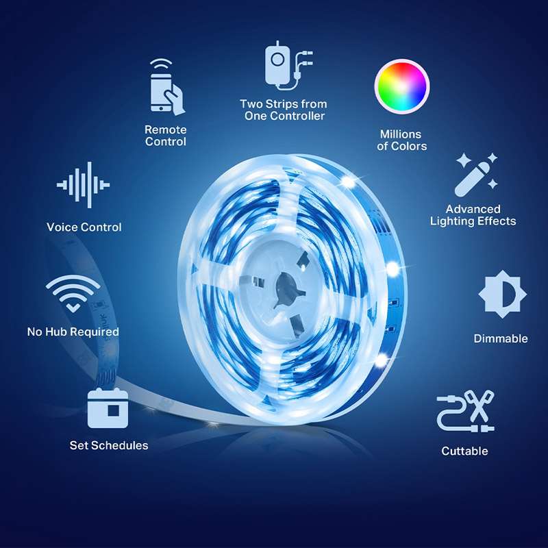 TP-LINK Tapo L900-10 Smart WiFi RGB LED 2x5m pametni trak