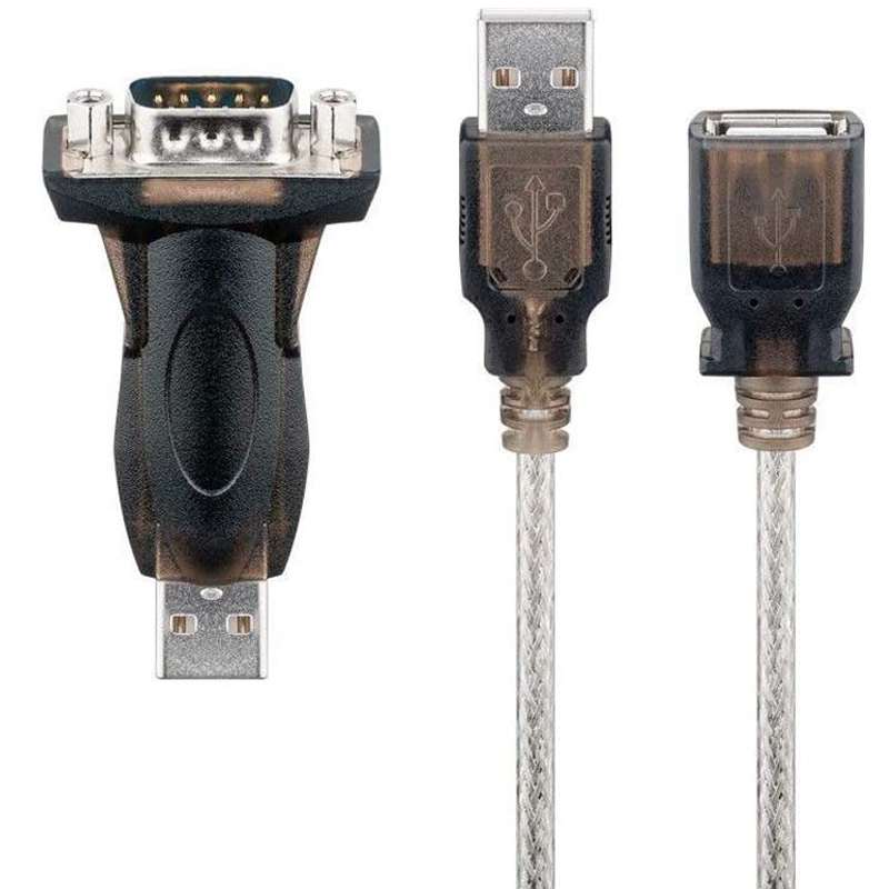 GOOBAY USB-A 2.0 na RS-232 (9-pin) 1
