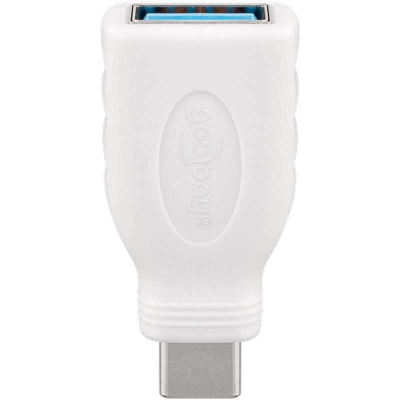 GOOBAY USB-C na USB-A 3.0 OTG Superspeed beli adapter