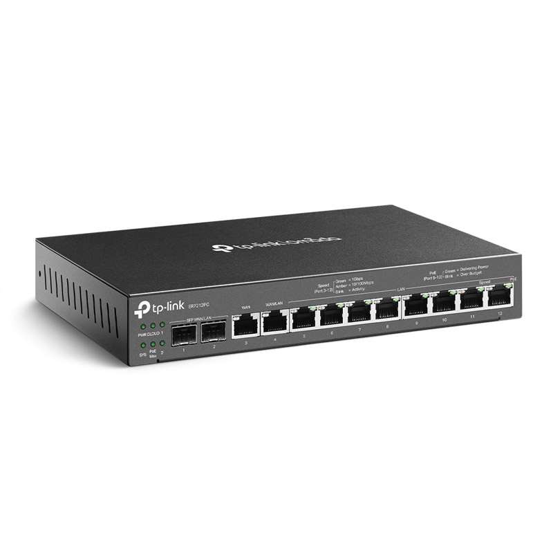 TP-LINK Omada ER7212PC 3v1 12x Gigabit VPN router TP-LINK Omada ER7212PC 3v1 12x Gigabit VPN router