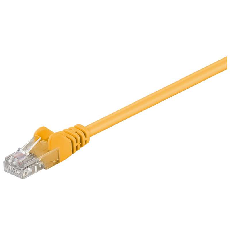 GOOBAY U/UTP CAT 5e LAN patch 2m rumeni povezovalni kabel
