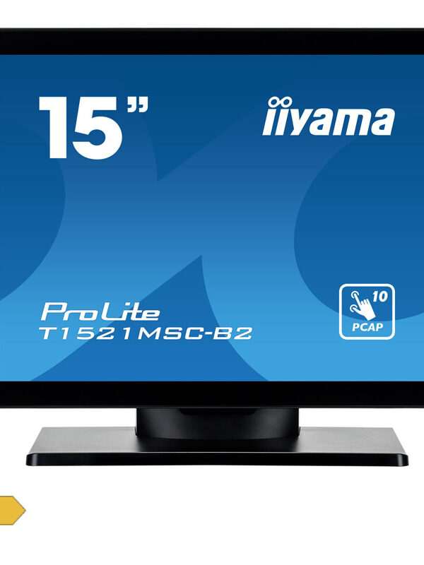 IIYAMA ProLite T1521MSC-B2 38cm (15") TN XGA P-CAP zvočniki na dotik informacijski / interaktivni monitor