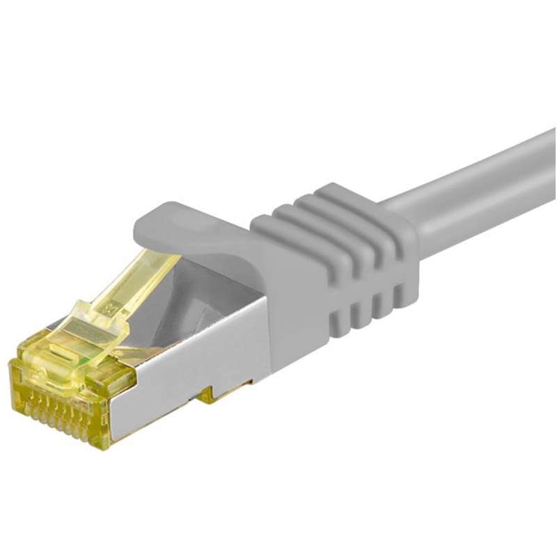 GOOBAY S/FTP CAT 6A RJ45 Patch 500MHz / CAT7 RAW 5m LAN sivi povezovalni kabel