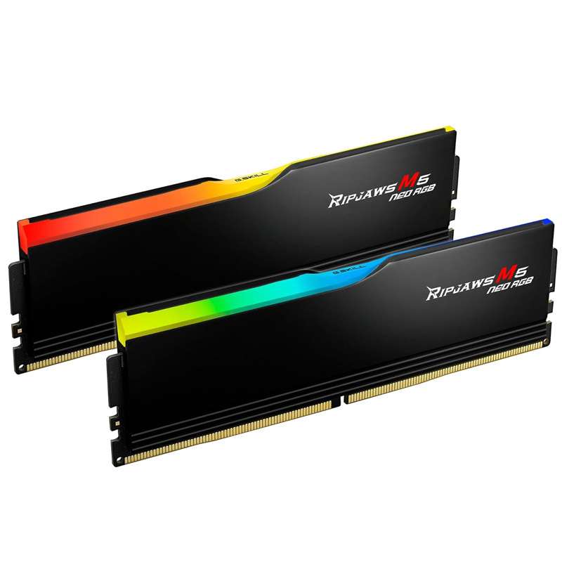 G.SKILL Ripjaws M5 Neo RGB 32GB (2x16GB) 6000MT/s DDR5 CL28 RGB F5-6000J2836G16GX2-RM5NRK ram pomnilnik