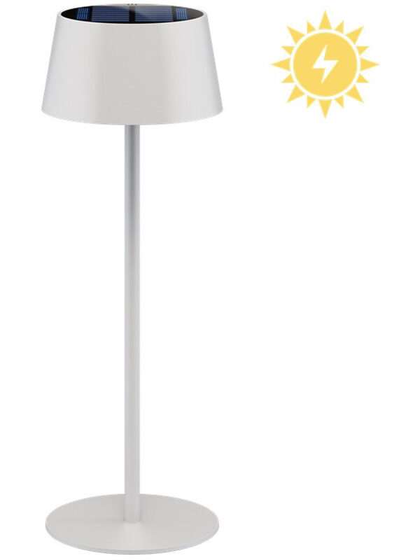 GOOBAY brezžična LED 2W 150lm solarna bela namizna svetilka