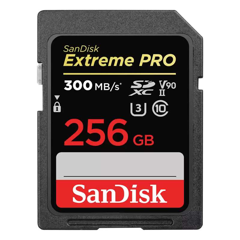 SANDISK Extreme PRO SDXC 256GB UHS-II 8K SDSDXDM-256G-GN4IN spominska kartica