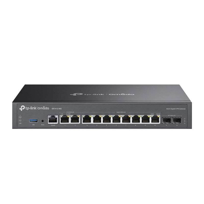 TP-LINK Omada ER7412-M2 V1.2 Multi-Gigabit VPN usmerjevalnik router