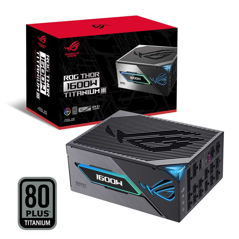ASUS ROG Thor 1600W Titanium III gaming modularni ATX napajalnik