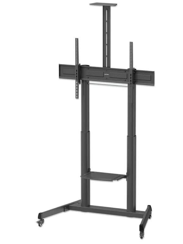 MANHATTAN 60" to 120" 120KG monitor -10 - +5° nagib 90° večje obremenitve večnamenski voziček