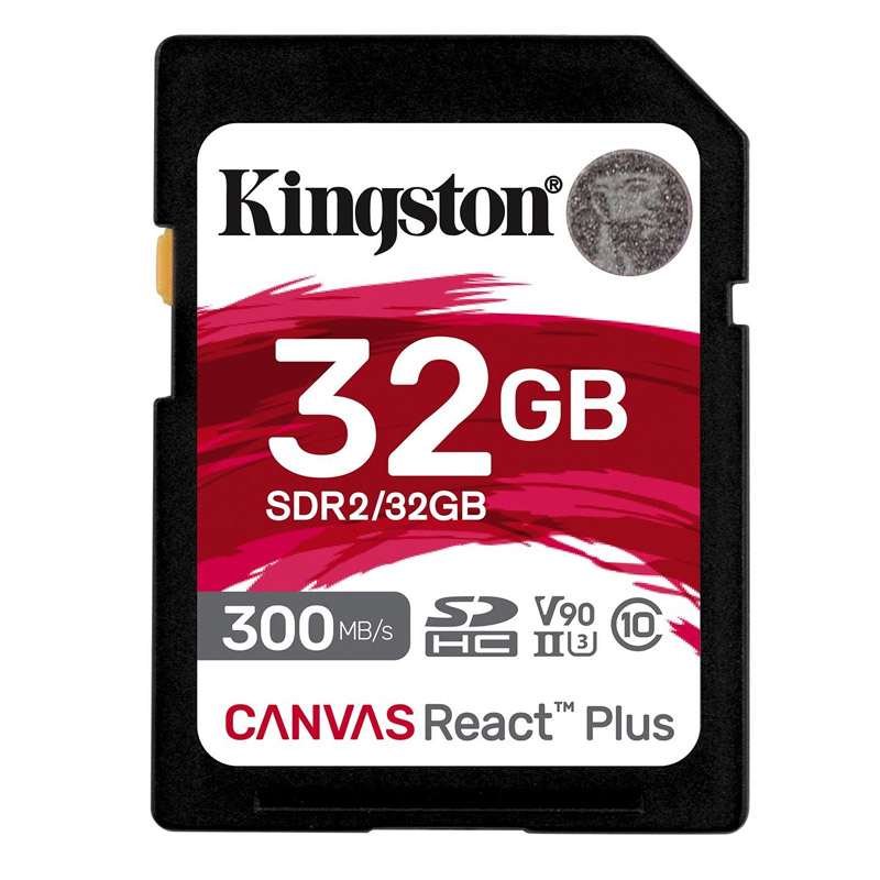 KINGSTON Canvas React Plus SD 256GB Class10 UHS-II SDR2/256GB spominska kartica