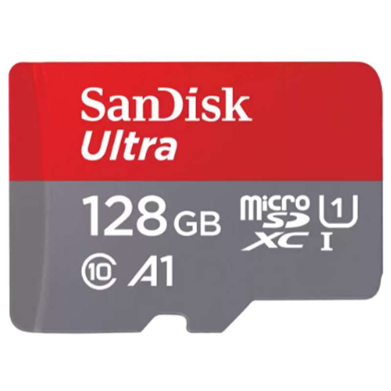 SANDISK Ultra microSDXC 128GB UHS-I FHD SD adapter SDSQUAB-128G-GN6MA spominska kartica