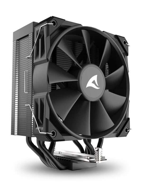 SHARKOON CPU A50 BLACK AIR COOLER 120mm PWM 220W procesorski hladilnik