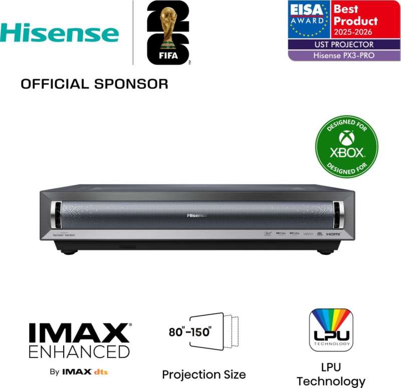 HISENSE laser projektor PX3-PRO
