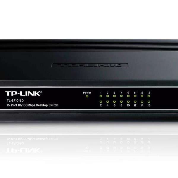 TP-LINK TL-SF1016D 16-port 10/100Mbps RJ45 mrežno stikalo switch