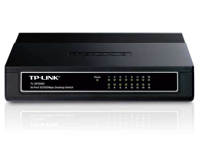 TP-LINK TL-SF1016D 16-port 10/100Mbps RJ45 mrežno stikalo switch