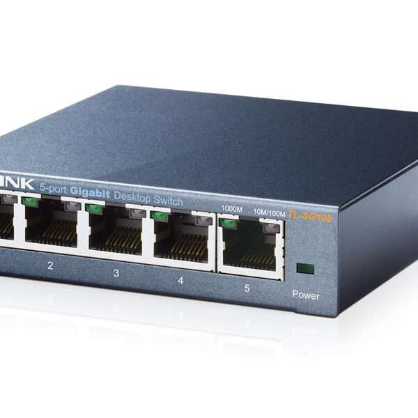 TP-LINK TL-SG105 5-port gigabit RJ45 mrežno stikalo switch