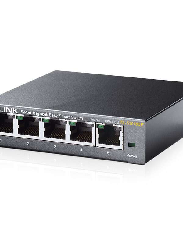 TP-LINK TL-SG105E 5-port gigabit RJ45 Easy Smart mrežno stikalo switch