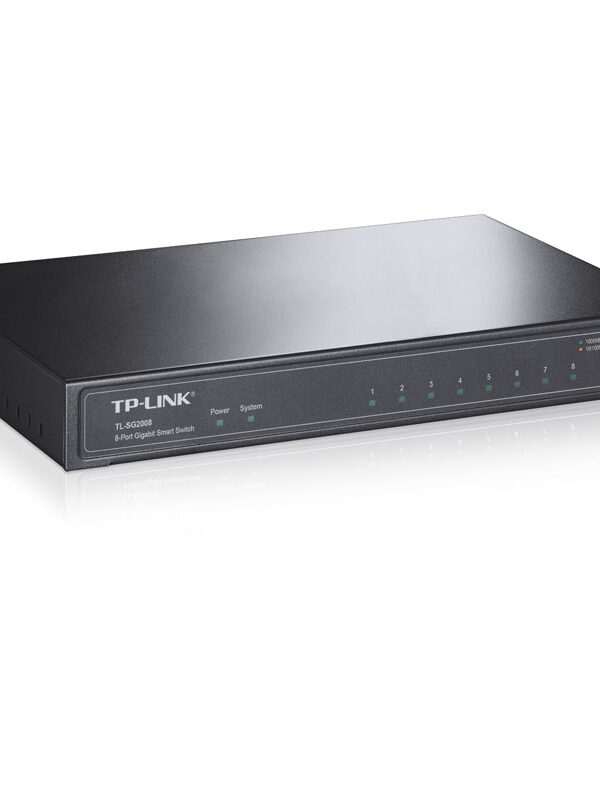 TP-LINK TL-SG2008 8-port Gigabit RJ45 Smart mrežno stikalo switch