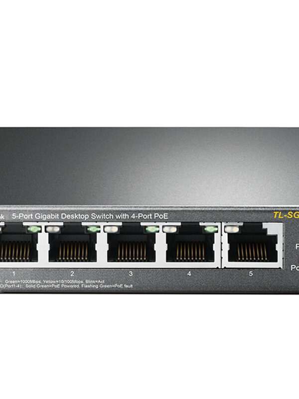 TP-LINK TL-SG1005P 5-port Gigabit (4x PoE) RJ45 mrežno stikalo switch