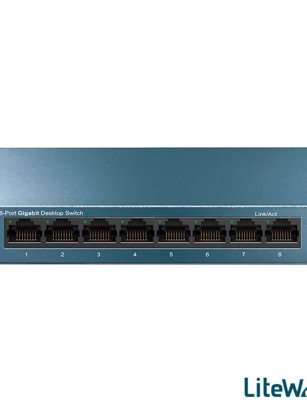 TP-LINK LiteWave LS108G 8-port gigabit RJ45 mrežno stikalo switch