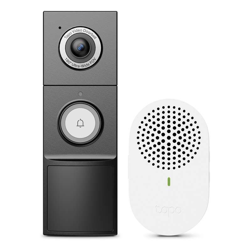 TP-LINK Tapo D235 5MP 2K microSD domofon baterijski pametni hišni zvonec