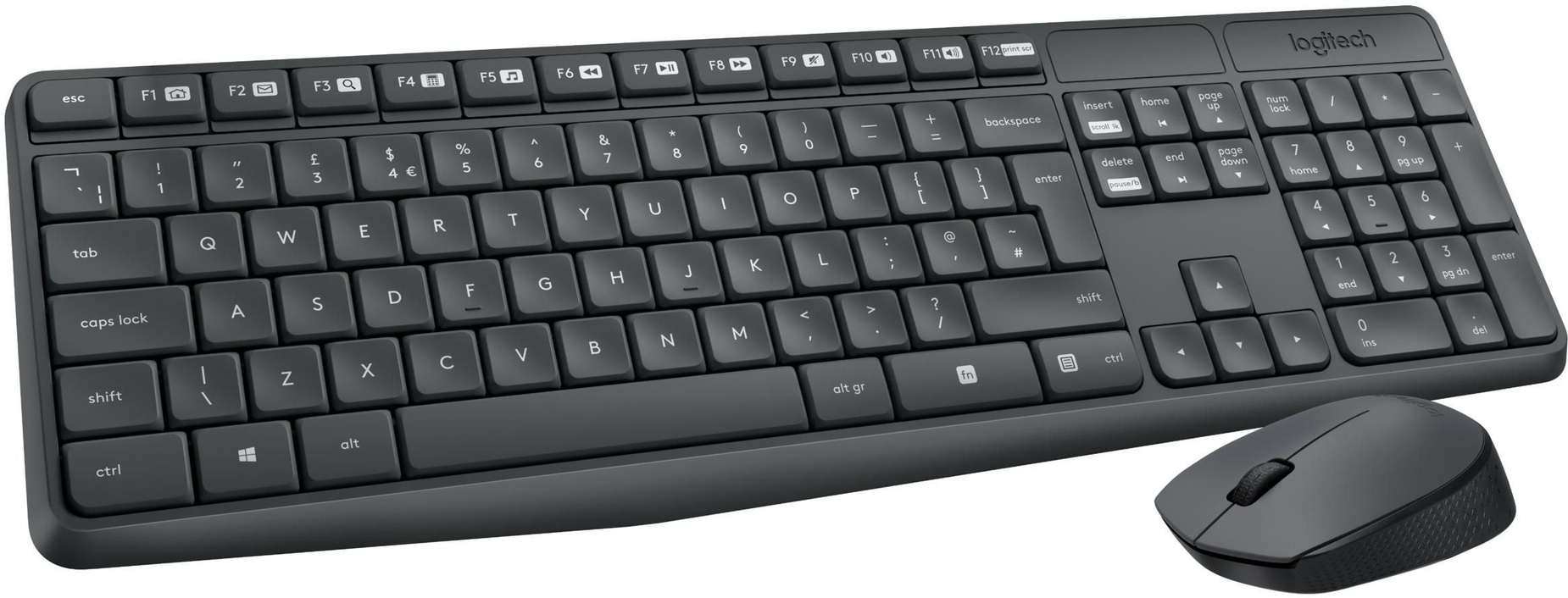 Tipkovnica in miška Logitech Wireless Combo MK235