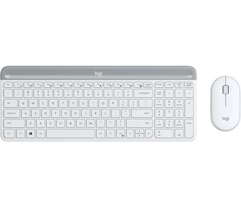 Tipkovnica in miška Logitech Slim Wireless Combo MK470