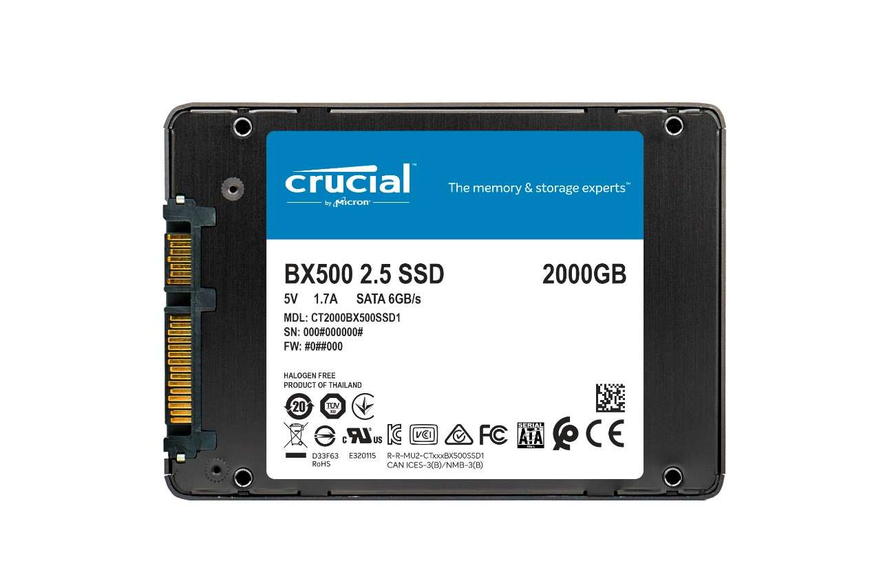 SSD 2TB 2.5" SATA3 3D TLC