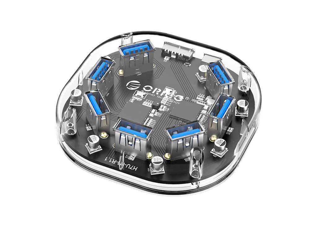 USB hub s 7 vhodi