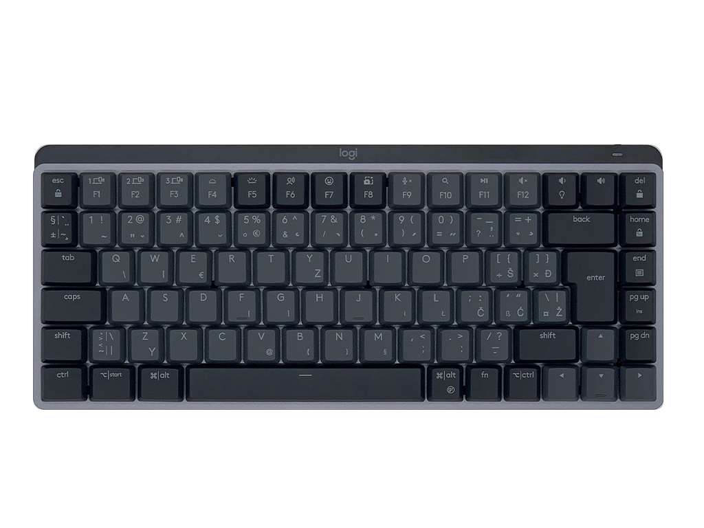 Tipkovnica Logitech MX Mechanical MINI Minimalist Wireless Illuminated