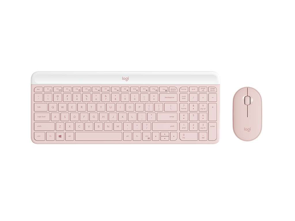 Tipkovnica in miška Logitech Slim Wireless Combo MK470