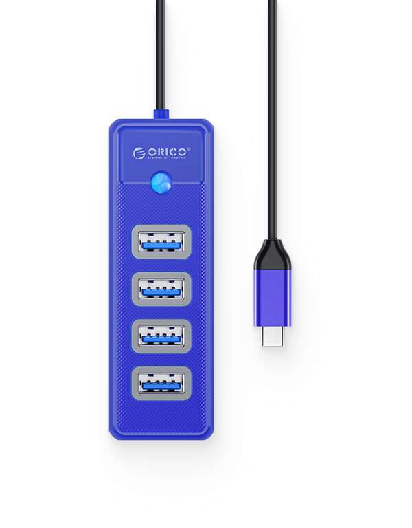 USB-C hub s 4-vhodi