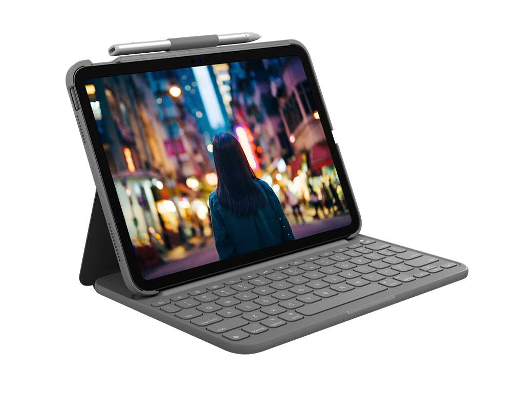 Ovitek s tipkovnico Logitech SLIM FOLIO za iPad (10. gen