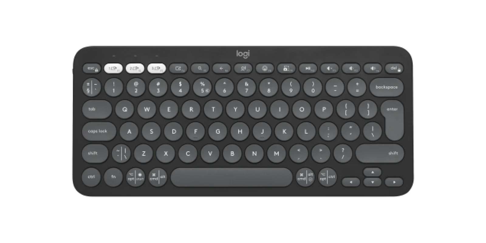 Tipkovnica Logitech Pebble Keys 2 K380s Multi-Device